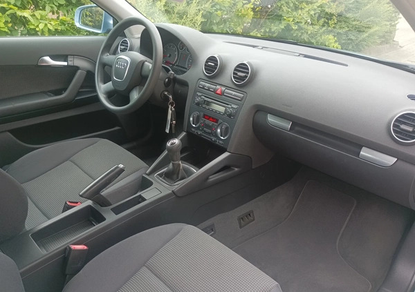 Audi A3 cena 18800 przebieg: 225000, rok produkcji 2006 z Wysokie Mazowieckie małe 407